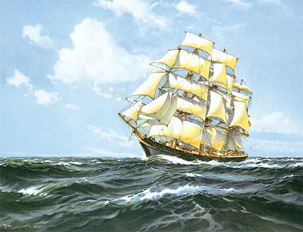 ぷ*あ様 グレイッシュブルーの記憶　　絵画原画 fit=scale-down,w=1200