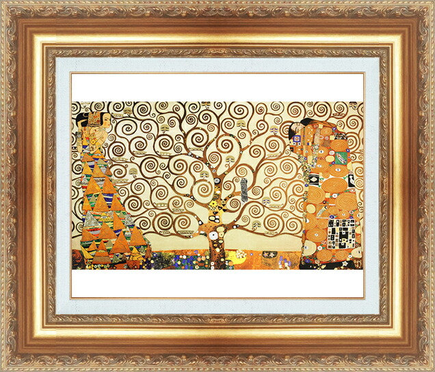 楽天市場】絵画 名画 グスタフ・クリムト Tree of life(生命の樹