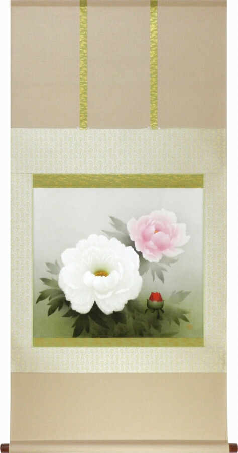 美品 掛け軸 中川幸彦作「富士」縁起物 共箱 美術年鑑掲載 太巻き付 美品 掛け軸 中川幸彦作「富士」縁起物 共箱 美術年鑑掲載 太巻き付