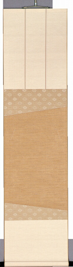 (966)★風帯付小紋色紙短冊掛軸★ m58419518009_1.jpg?1647663953