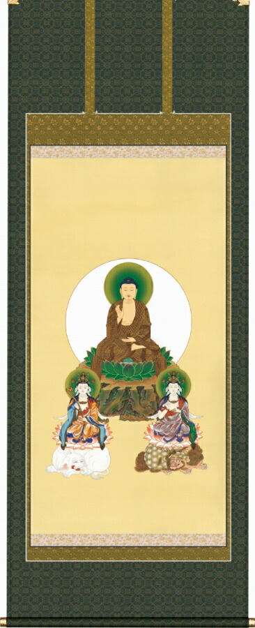 楽天市場】掛け軸 掛軸 地獄図 大幅複製仏画 106×250cm 高級桐箱