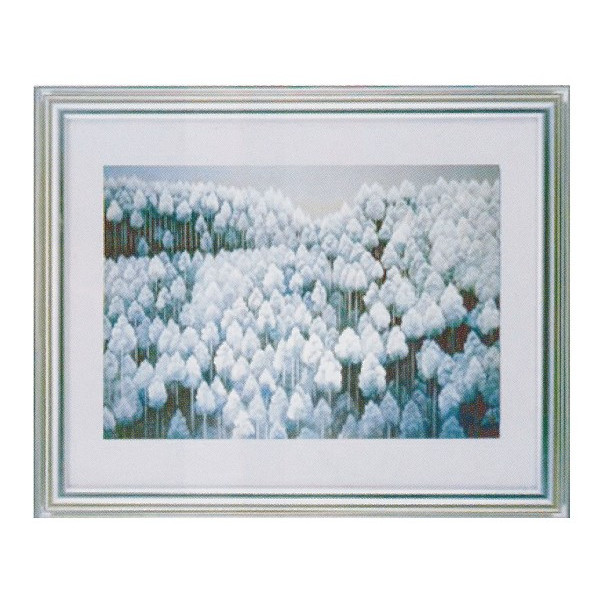 楽天市場】東山魁夷 絵画 北山初雪（※10号特寸） 送料無料 【複製