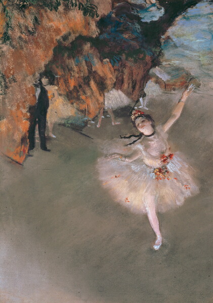 エドガー・ドガ 【 休息する二人の踊り子 】、高級画集画 エドガー・ドガ 【 休息する二人の踊り子 】、高級画集画