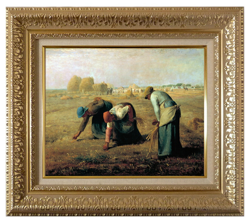 楽天市場】落穂拾い 【15号】 ジャン＝フランソワ・ミレー 【 額縁が