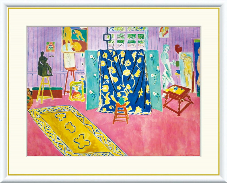 アンリ・マティス 油絵　世界名画 カラフル アート 油絵 原画 油彩画　模写 sk-j1-100.jpg