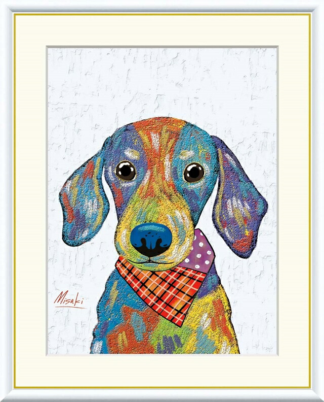 びっくりダッグ！　　絵画原画 びっくりダッグ！ 絵画原画