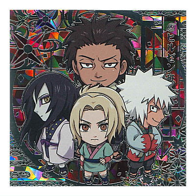楽天市場】BANDAI にふぉるめーしょん NARUTO 忍界シール