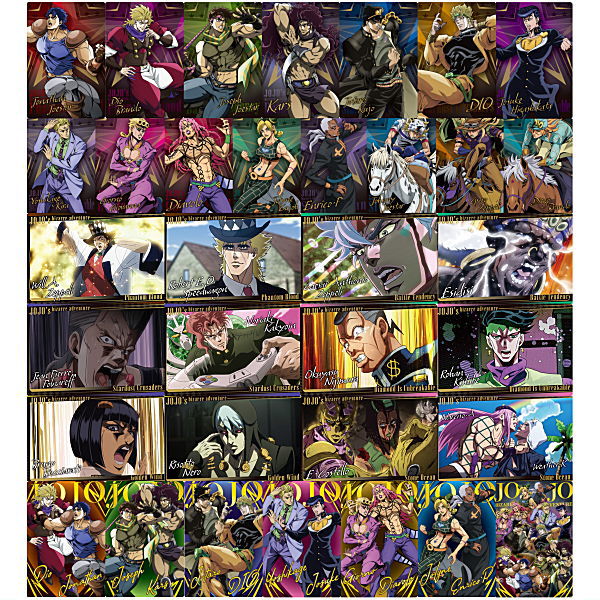 【送料無料】【全部揃ってます!!】ジョジョの奇妙な冒険 ウエハース The Animation Special II [全34種セット(フルコンプ)]【 ネコポス不可 】【C】【カード】