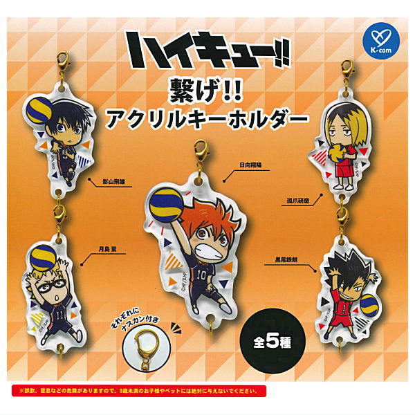 【新品】ハイキュー!!　Vリーグコラボ　マスコット アクリルキーホルダー ハイキュー Vリーグ アクリルキーホルダーコレクション まとめ