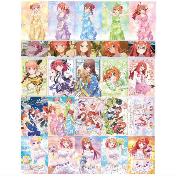 【送料無料】【全部揃ってます!!】五等分の花嫁＊ウエハース [全25種セット(フルコンプ)]【 ネコポス不可 】【C】【カード】