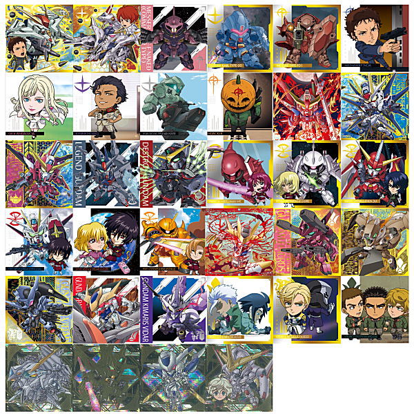 【送料無料】【全部揃ってます!!】にふぉるめーしょん 機動戦士ガンダム シールウエハースvol.5 命の瞬光 [全34種セット(フルコンプ)]【 ネコポス不可 】【C】
