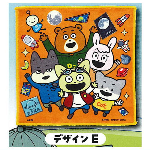 宇宙なんちゃら こてつくん ミニタオル [5.デザインE]【ネコポス配送対応】【C】[sale240115]画像