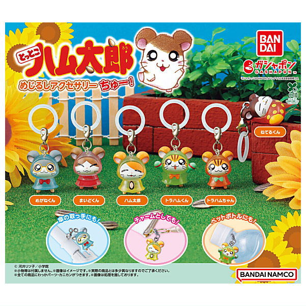【全部揃ってます!!】とっとこハム太郎 めじるしアクセサリー ちゅー！ [全6種セット(フルコンプ)]【ネコポス配送対応】【C】画像