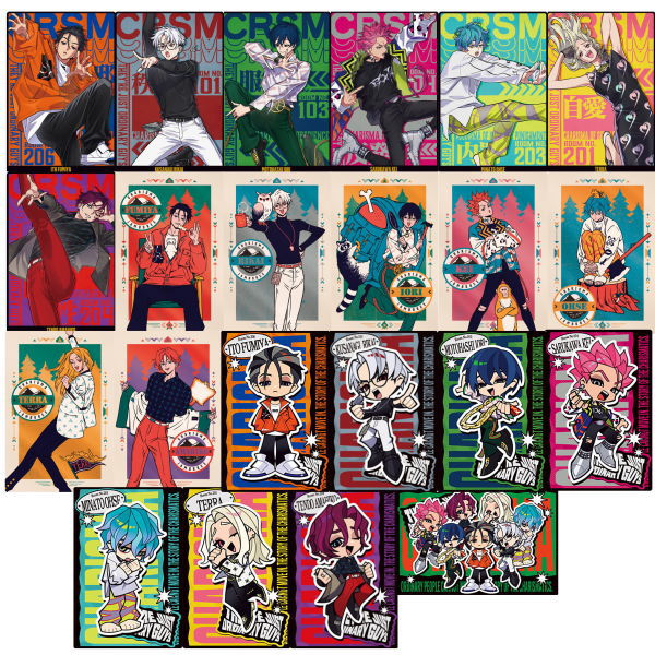 超人的シェアハウスストーリー カリスマ ますこっと インダハウス全種セット 超人的シェアハウスストーリー『カリスマ』、イラストコラボ第3