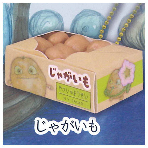 やさいのようせい N.Y.SALAD 箱入り野菜マスコット [3.じゃがいも]【ネコポス配送対応】【C】画像