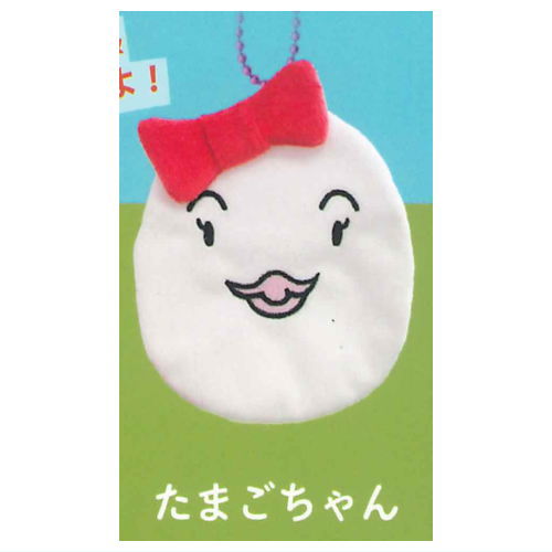 がんばれ！おでんくん ポーチ＆巾着コレクション [2.たまごちゃん]【ネコポス配送対応】【C】画像