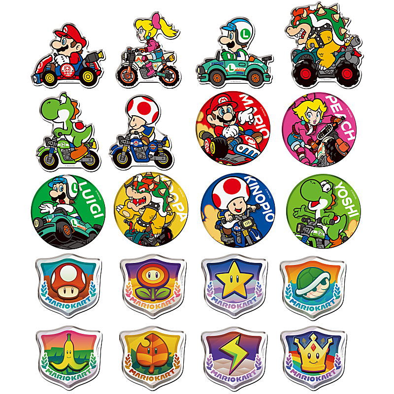 【送料無料】【全部揃ってます!!】マリオカート ワールド キャラマグネッツ [全20種セット(フルコンプ)]【 ネコポス不可 】【C】