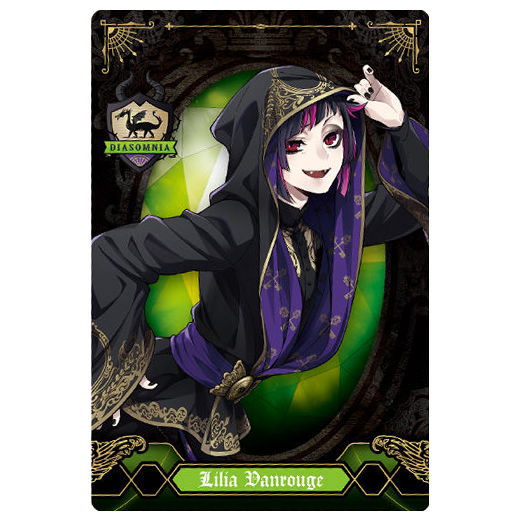 楽天市場 ディズニー ツイステッドワンダーランド ウエハース2 リリア ヴァンルージュ キャラクターカード ネコポス配送対応 C カード トイサンタ楽天市場店