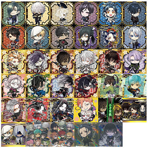 【全部揃ってます!!】にふぉるめーしょん 『刀剣乱舞ONLINE』 シールウエハース2 [全35種セット(フルコンプ)]【 ネコポス不可 】【C】