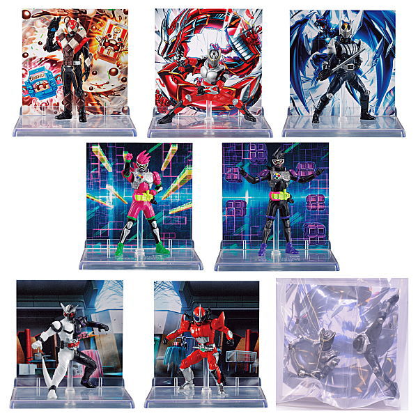 【全部揃ってます!!】MICRO STATUE COLLECTION 仮面ライダー2 [全8種セット(フルコンプ)]【 ネコポス不可 】
