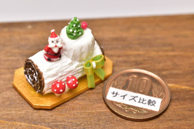 お気に入 ミニチュアフード クリスマスケーキ ブッシュドノエル YLC04 品番 www.medicare.co.th