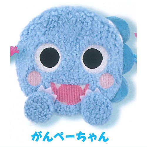 新・ざわざわ森のがんこちゃん ぬいぐるみ巾着 [2.がんぺーちゃん]【ネコポス配送対応】【C】[sale260126]画像