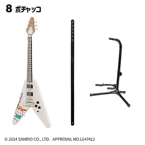 楽天市場】サンリオキャラクターズ ROCK MONO [6.バッドばつ丸(SGタイプギター)]【 ネコポス不可 】 : トイサンタ楽天市場店