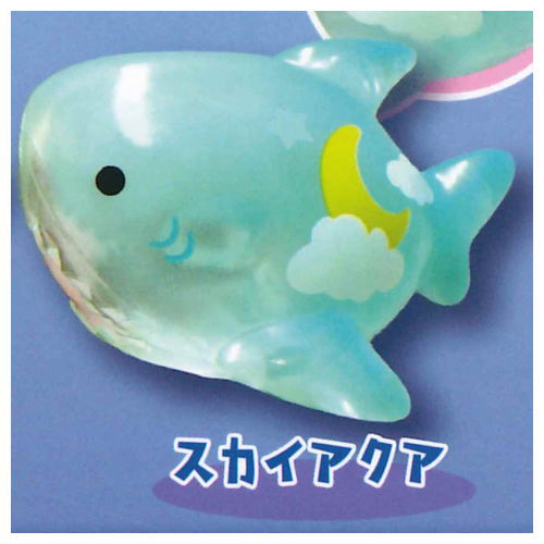 楽天市場】もちっこサメさん くりあーずソフビ クールスカイ [4.ピーチ