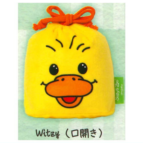 スージー・ズー ふわふわフェイス巾着＆ポーチコレクション [3.Witzy(口開き)]【ネコポス配送対応】【C】画像