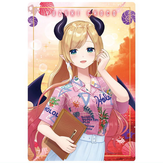 【珍品】七詩ムメイ　ホロライブ　SUPER EXPO 2022 ミニ色紙 珍品】七詩ムメイ ホロライブ SUPER EXPO 2022 ミニ色紙