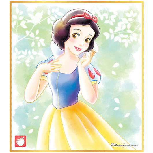 楽天市場 ディズニー 色紙art 1 白雪姫 ネコポス配送対応 C Sale2101 トイサンタ楽天市場店