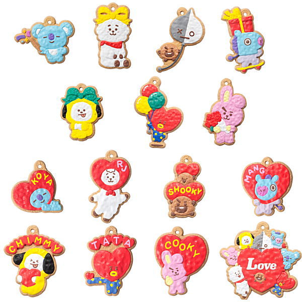 Bt21 クッキーチャームコット2 全15種セット フルコンプ 最新最全の