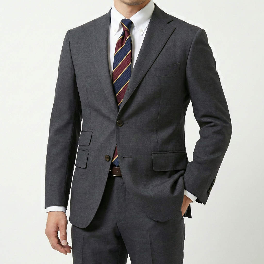 楽天市場】スーツ メンズ 春夏 シングルスーツ 2つボタン トラファルド