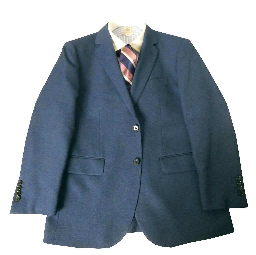 ジャケット メンズ 春夏 ホップサック 2つボタン アルヴァンテ・ウォモ(albante uomo) ネイビー 1388 AB4 AB6 AB7 BB5 BB6 E5