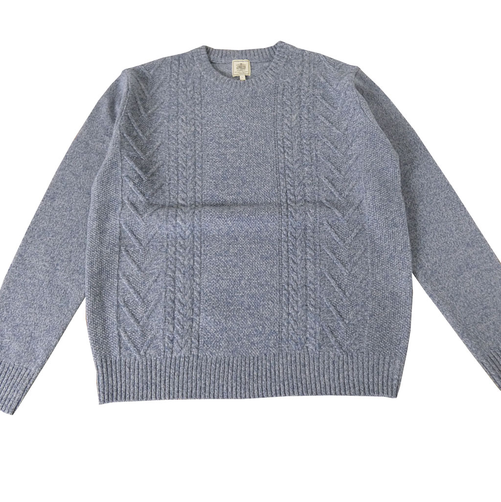 楽天市場】ジェイプレス (J.PRESS) 秋冬春 ケーブルクルーネック