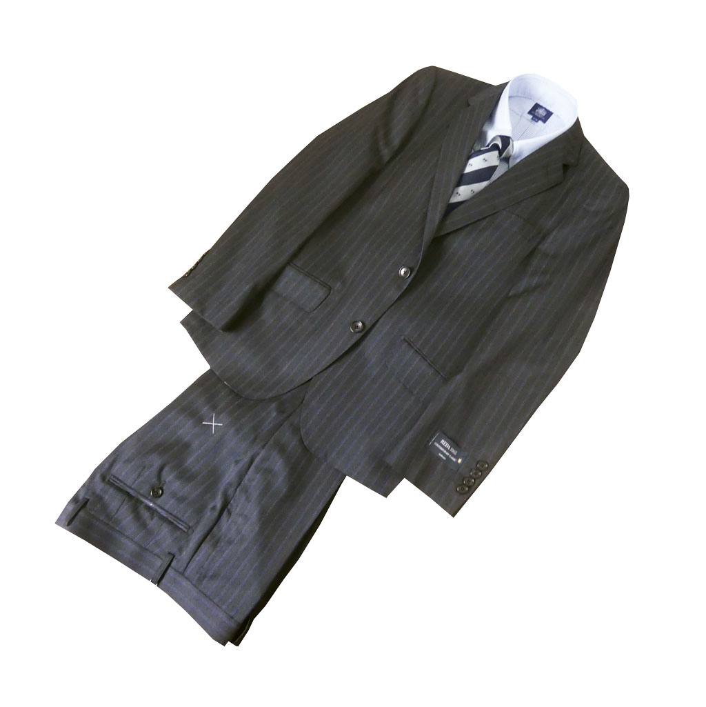 楽天市場】スーツ メンズ 春夏 シングルスーツ 2つボタン トラファルド