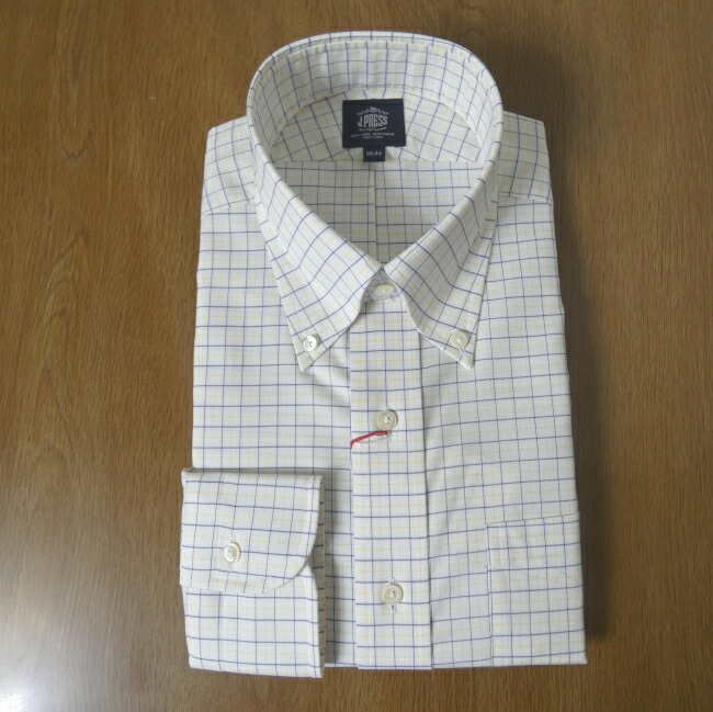 ◆J.プレス　長袖シャツ　LL◆(4361) ボタンダウンシャツ メンズ長袖ワイシャツ ピンオックス