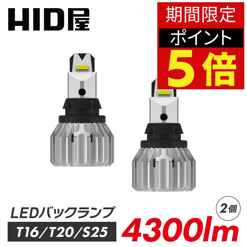 バック ランプ 2個 LED 1000lm 6500K 車 pq06-48a