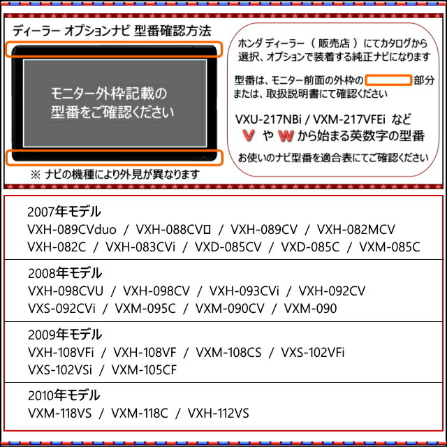 Vxm 118vs ホンダ テレヴィジョンキット あきんどオプション ギャザズ ナビ治定 Honda 文句なしナビ Gathers 10師範 キット ナビキット トラディショナル Nobhillmusic Com