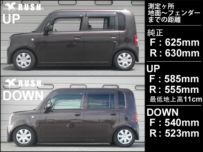 L575s プリウス Rush ムーヴコンテ アルファード 車高調 Tein 後期 前期 減衰力調整付 全長調整式車高調 車高短 フルタップ車高調 モデル Rush Damper Comfort Class 車高調通販 Transport 店 57 575 ムーヴ コンテ 用 ラッシュ ダンパー コンフォート クラス 全長調整