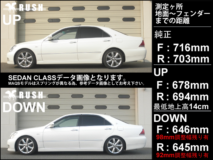 日本製 ゼロクラウン Grs180 Grs1 Grs184 フルタップ 車高調 サスペンション Buyonlinepc Com