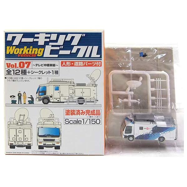 楽天市場】【2】 バンダイ 1/150 ワーキングビークル 第3弾 引越
