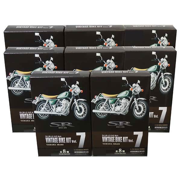 楽天市場】1/24 ヴィンテージ バイクキット Vol.7 YAMAHA SR400