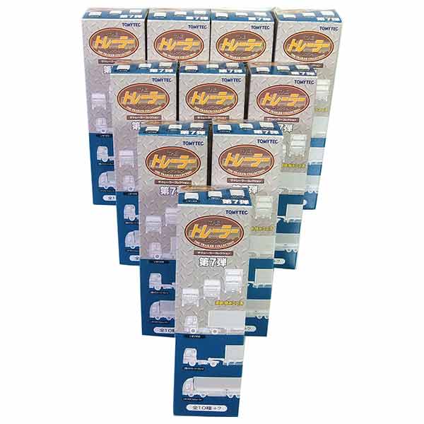 【10SET】 トミーテック 1/150 ザ・トレーラーコレクション 第7弾 全10種セット(シークレットを含まない) Nゲージ トラック トレーラー ミニチュア 半完成品 鉄道模型 単品
