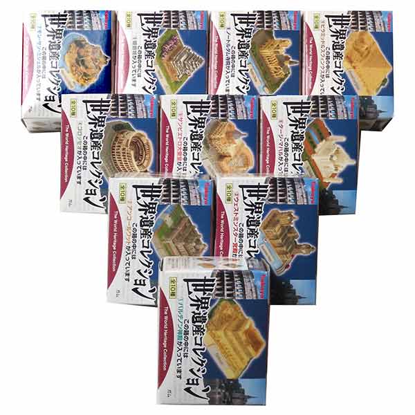 楽天市場】【送料無料】食玩 カバヤ 世界遺産コレクション 全10