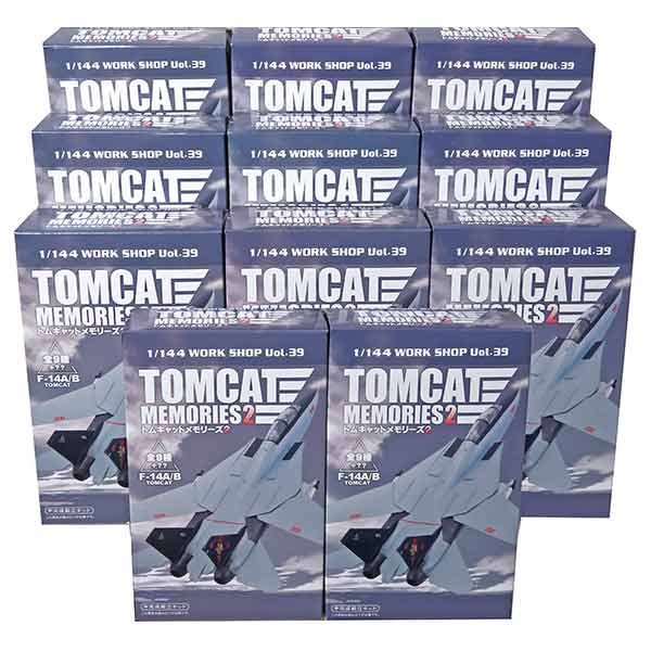 【11SET】 エフトイズ 1/144 トムキャットメモリーズ Vol.2 シークレットを含む全11種セット 戦闘機 半完成品 ミニチュア 単品｜トレジャーハンター 店