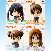 【楽天市場】けいおん!! ちびきゅんキャラ『けいおん!!』Vol.2 K−ON!! フィギュア プライズ バンプレスト(全4種フルコンプセット ...