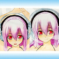 すーぱーそに子 添い寝シーツ その2 SUPER SONICO エスケイジャパン（全２種フルセット+ポスターおまけ付）【即納】【05P03Dec16】