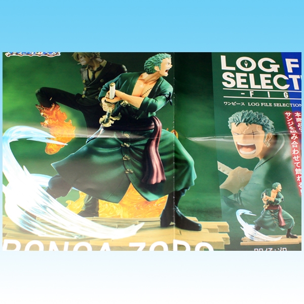 One Piece Log File Selection Figure Fight Vol 1 Roronoa Zoro 140mm F S Japan Collectibles Chsalon Japanese Anime