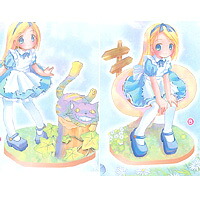 POPWONDERLANDヴィネッティアム ＰＯＰ絵本 ぽっぷ セガ（チェシャネコ・キノコの全２種セット）【即納】【05P03Dec16】